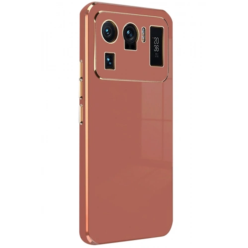 Durukar®   Mi 11 Ultra Kılıf Volet Silikon - Kırmızı