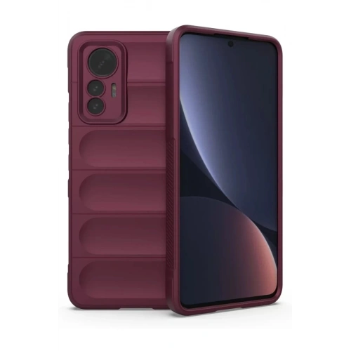 Durukar®   Mi 12 Lite Kılıf Optimum Silikon - Bordo