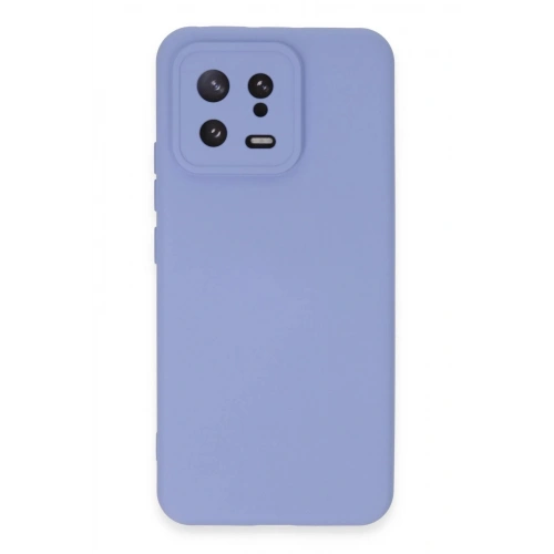 Durukar®   Mi 13 Kılıf Nano içi Kadife Silikon - Lila