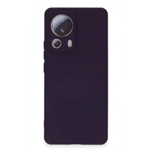 Durukar®   Mi 13 Lite Kılıf Nano içi Kadife Silikon - Mor