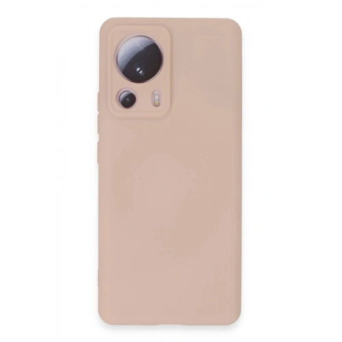 Durukar®   Mi 13 Lite Kılıf Nano içi Kadife Silikon - Pudra