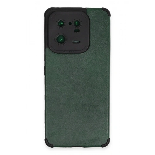 Durukar®   Mi 13 Pro Kılıf Loop Deri Silikon - Yeşil