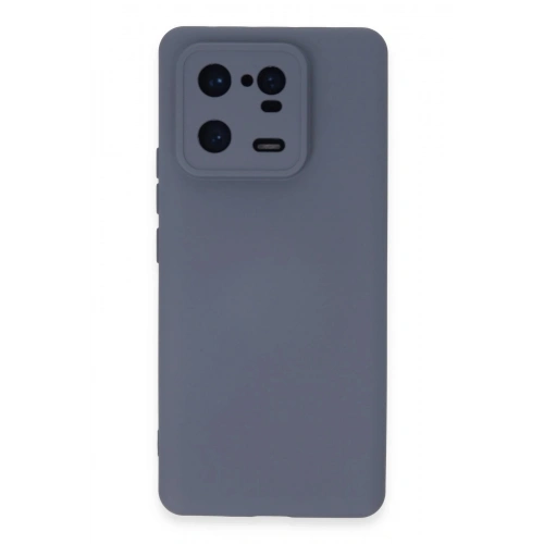Durukar®   Mi 13 Pro Kılıf Nano içi Kadife Silikon - Gri