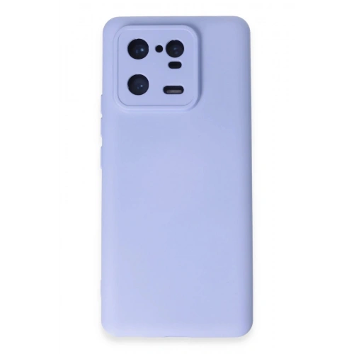 Durukar®   Mi 13 Pro Kılıf Nano içi Kadife Silikon - Lila