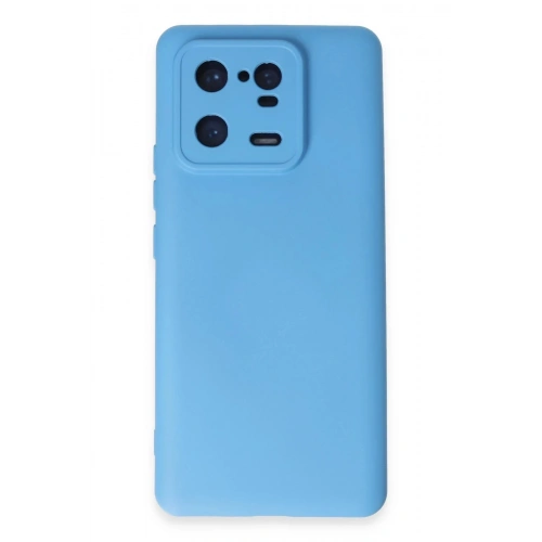 Durukar®   Mi 13 Pro Kılıf Nano içi Kadife Silikon - Mavi
