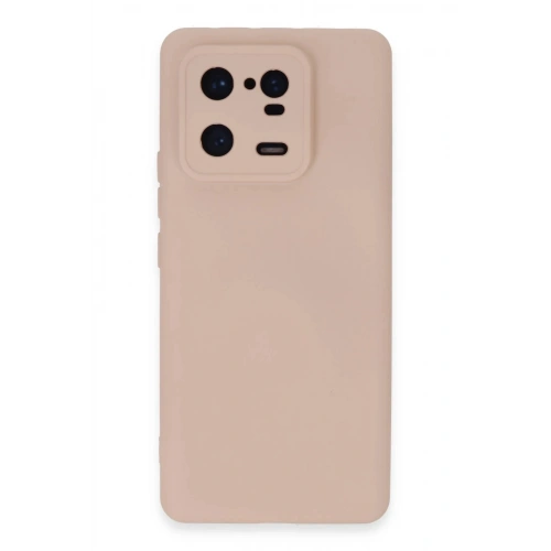 Durukar®   Mi 13 Pro Kılıf Nano içi Kadife Silikon - Pudra