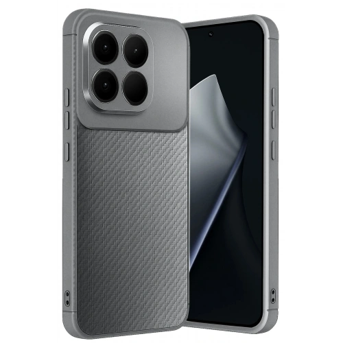 Durukar®   Mi 15T Auto Focus Karbon Kapak - Gri