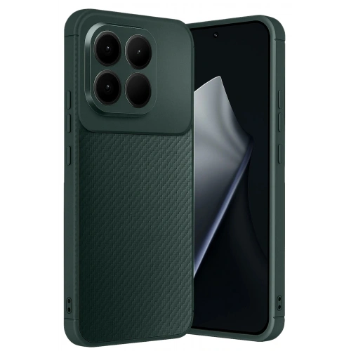 Durukar®   Mi 15T Auto Focus Karbon Kapak - Koyu Yeşil