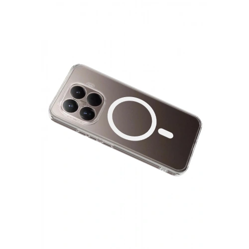 Durukar®   Mi 15T Pro Combo Sert Şeffaf Magsafe Kapak - Şeffaf