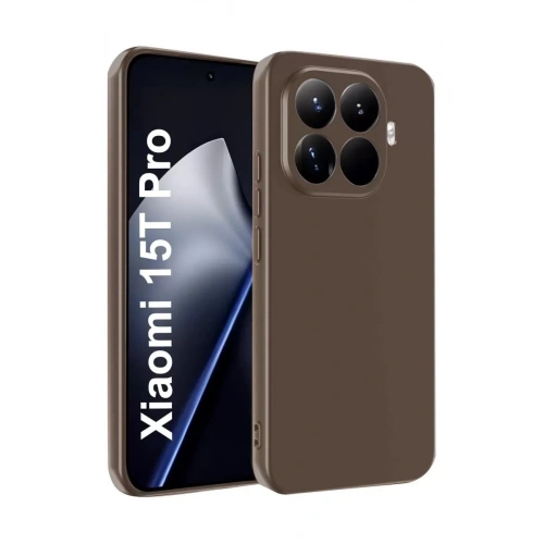 Durukar®   Mi 15T Pro First Silikon - Kahverengi