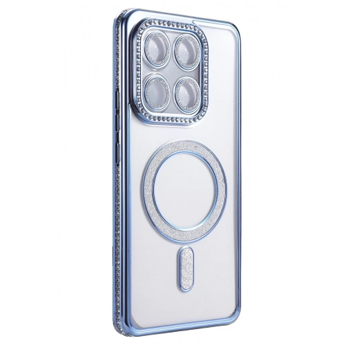 Durukar®   Mi 15T Pro Joke Simli Magneticsafe Kılıf - Mavi