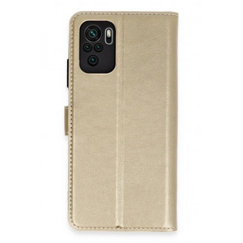 Durukar®   Mi Note 10 Trend S Plus Kapaklı Kılıf - Gold