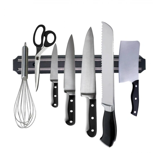 Durukar® Magnetic Stainless Steel Wall Knife Holder Stand 33 Cm Apparatus