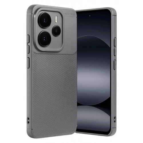 Durukar®   Note 14 5G Auto Focus Karbon Kapak - Gri