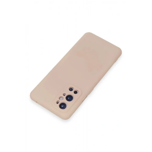 Durukar®  One Plus 9 Pro Kılıf Nano içi Kadife Silikon - Pudra
