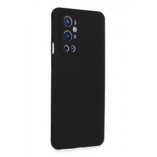 Durukar®  One Plus 9 Pro Kılıf Nano içi Kadife Silikon - Siyah