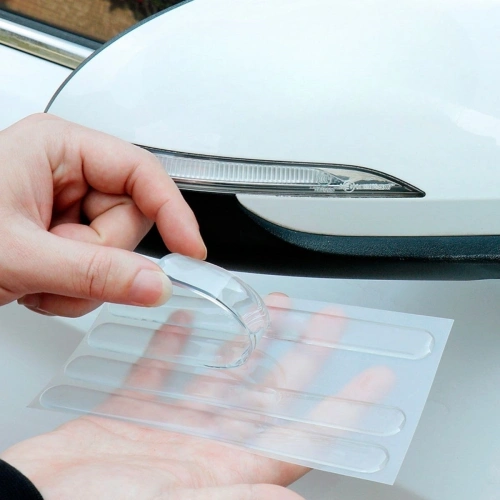 Durukar® Oto Darbe Koruyucu Şeffaf Kendiliğinden Yapışkanlı Bantlar 4 Adet