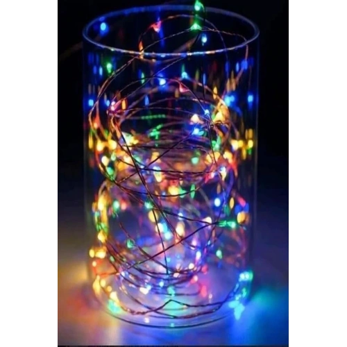 Durukar® Pilli Dekoratif Peri Led Işık 3 Metre (RGB) Gaming Aydınlatma