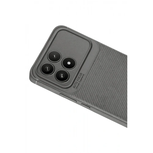 Durukar®   Poco F8 Pro Auto Focus Karbon Kapak - Gri