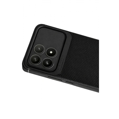 Durukar®   Poco F8 Pro Auto Focus Karbon Kapak - Siyah