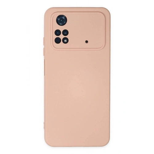 Durukar®   Poco M4 Pro 4G Kılıf Nano içi Kadife Silikon - Pudra