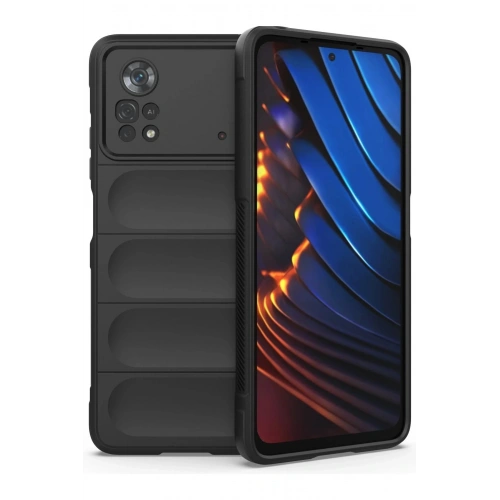 Durukar®   Poco X4 Pro 5G Kılıf Optimum Silikon - Siyah