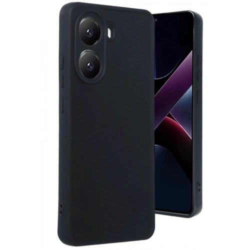 Durukar®   Poco X7 Pro Kılıf Aras Deri Kapak - Siyah