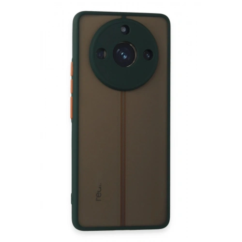 Durukar®  Realme 11 Pro Kılıf Montreal Silikon Kapak - Yeşil