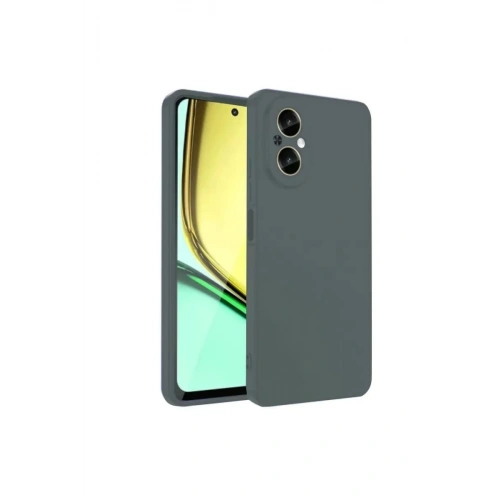 Durukar®  Realme 12 Lite Kılıf First Silikon - Koyu Yeşil