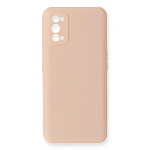 Durukar®  Realme 7 Pro Kılıf Nano içi Kadife Silikon - Pudra