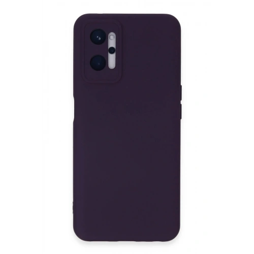 Durukar®  Realme 9i 4G Kılıf Nano içi Kadife Silikon - Mor