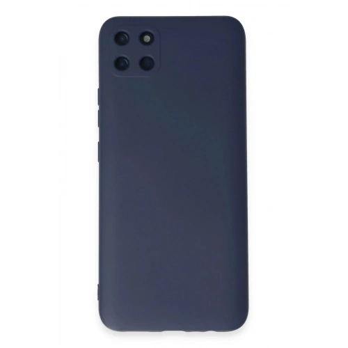 Durukar®  Realme C11 Kılıf Nano içi Kadife Silikon - Lacivert