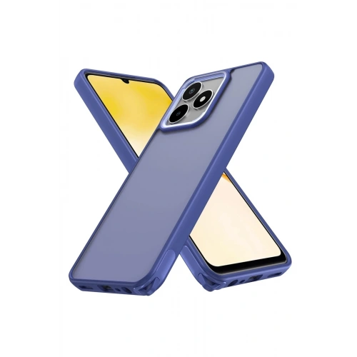 Durukar®  Realme C53 Kılıf Elegant Kapak - Açık Mavi