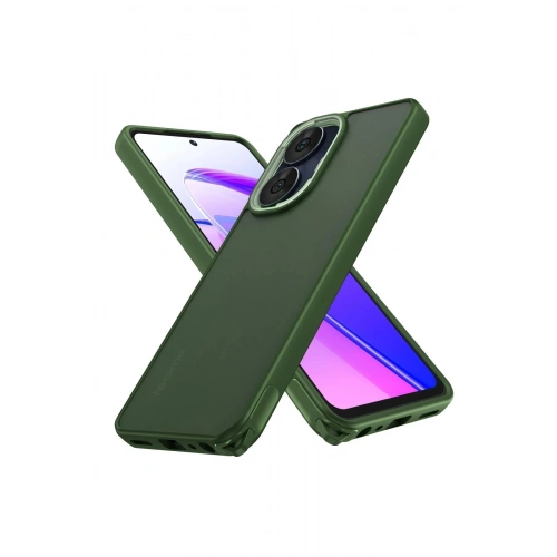 Durukar®  Realme C55 Kılıf Elegant Kapak - Yeşil