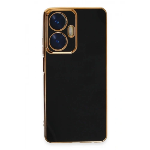 Durukar®  Realme C55 Kılıf Volet Silikon - Siyah