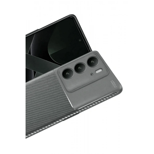 Durukar®  Realme C75 4G Auto Focus Karbon Kapak - Gri