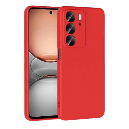 Durukar®  Realme C75 4G First Silikon - Kırmızı