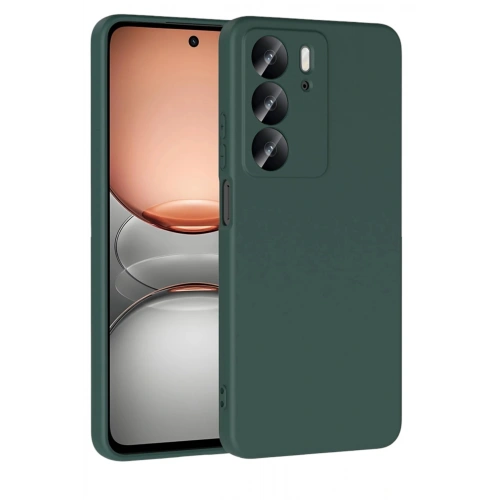 Durukar®  Realme C75 4G First Silikon - Koyu Yeşil