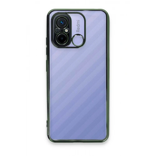 Durukar®   Redmi 12C Kılıf  Lensli Silikon - Yeşil