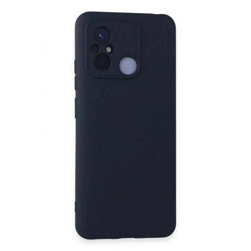 Durukar®   Redmi 12C Kılıf Nano içi Kadife Silikon - Lacivert