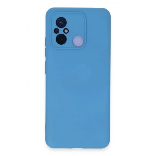 Durukar®   Redmi 12C Kılıf Nano içi Kadife Silikon - Mavi