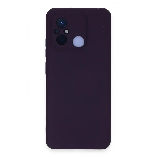 Durukar®   Redmi 12C Kılıf Nano içi Kadife Silikon - Mor