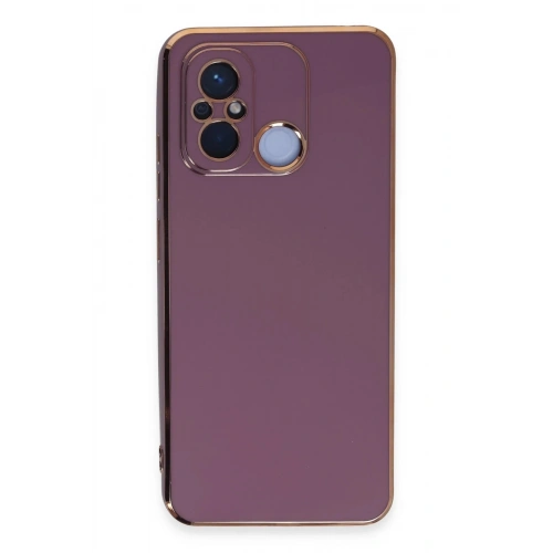 Durukar®   Redmi 12C Kılıf Volet Silikon - Mor