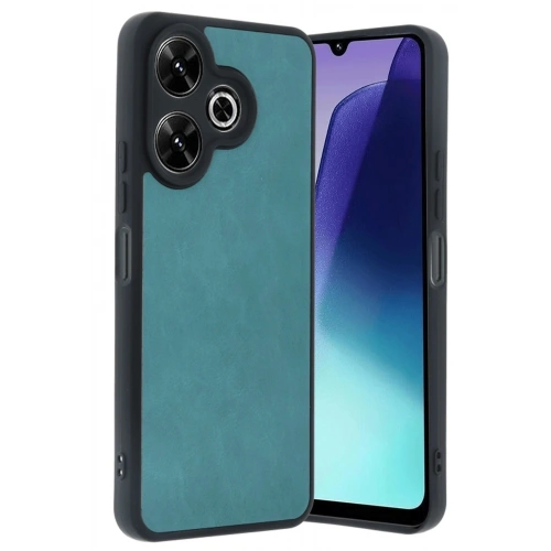 Durukar®   Redmi 13 4G Kılıf Aras Deri Kapak - Açık Yeşil