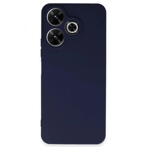 Durukar®   Redmi 13 4G Kılıf First Silikon - Lacivert
