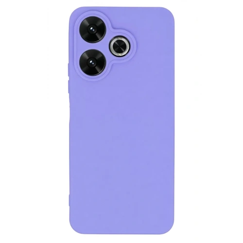 Durukar®   Redmi 13 4G Kılıf First Silikon - Lila
