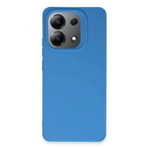 Durukar®   Redmi 13 4G Kılıf First Silikon - Mavi