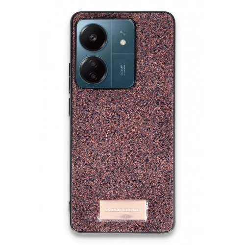 Durukar®   Redmi 13C Bright Simli Kapak - Derin Mor