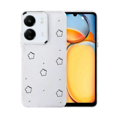 Durukar®   Redmi 13C Fiyonk Desenli Kapak - Desen 2