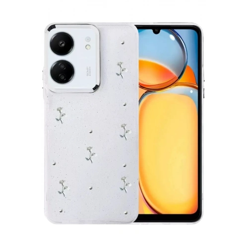 Durukar®   Redmi 13C Fiyonk Desenli Kapak - Desen 4